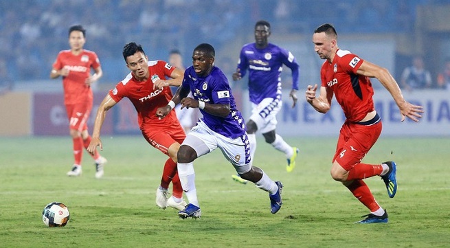 Rimario Gordon’s brilliant home debut spurs Hanoi FC rout of Hoang Anh Gia Lai