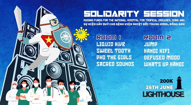 Expat & local Hanoi DJ collectives organise Covid-19 solidarity music event