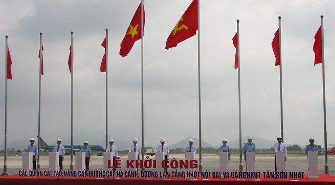 Vietnam upgrades Noi Bai and Tan Son Nhat runways