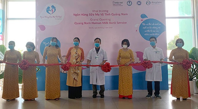 Quang Nam launches satellite breast milk bank
