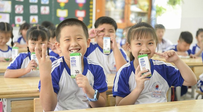 School Milk programme brings joy to pupils in Ho Chi Minh City