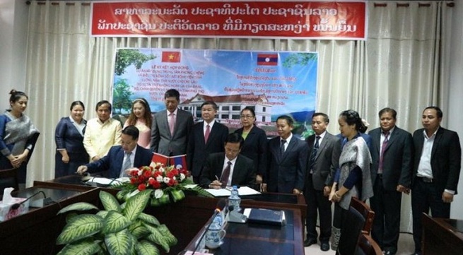 Vietnam aids Laos to build malaria prevention and control centre