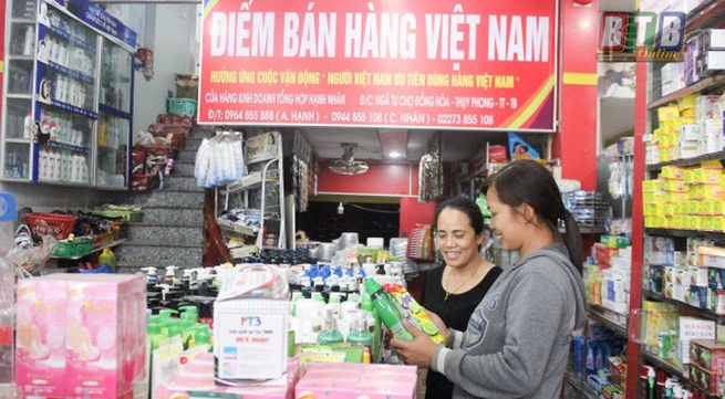 Vietnamese goods dominate large distribution systems