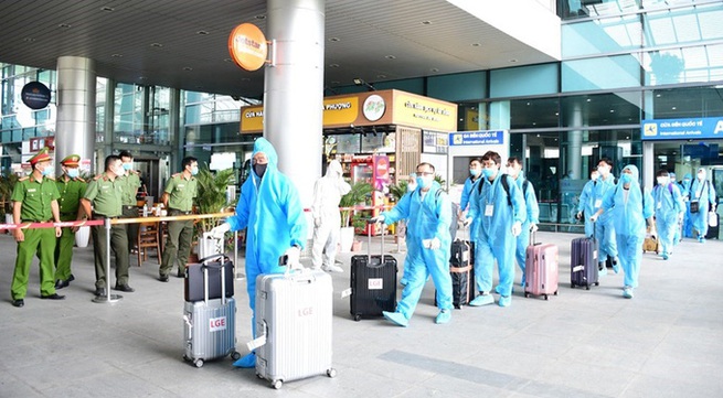 270 RoK experts quarantined upon arrival at Cat Bi Airport