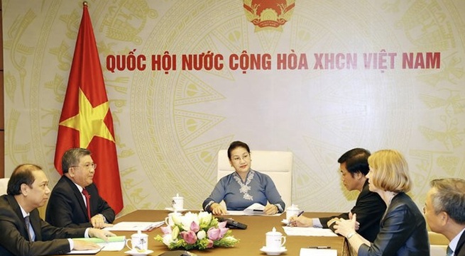 Top legislators of Vietnam, New Zealand hold online talks