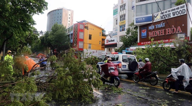 Tropical Storm Noul kills one as it makes landfall in Thua Thien Hue