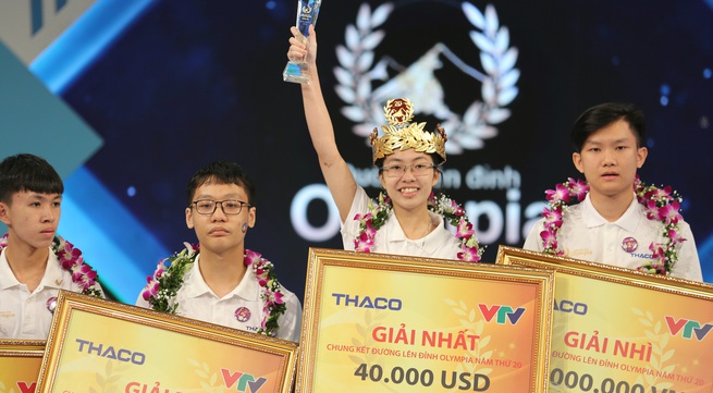 Ninh Binh schoolgirl crowned Road to Mount Olympus in its 20th year