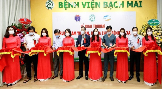 Bach Mai Hospital launches remote medical examination and treatment centre