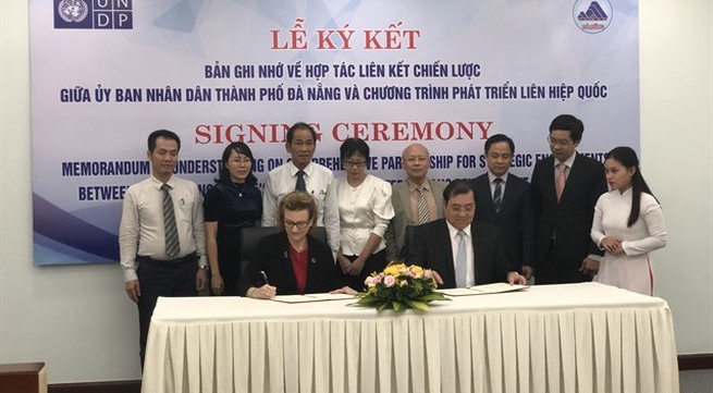 Đà Nẵng and UNDP strengthen co-operation to build smart and green city