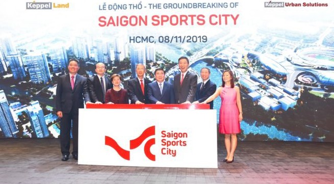 Construction of 64ha Saigon Sports City township begins in HCM City