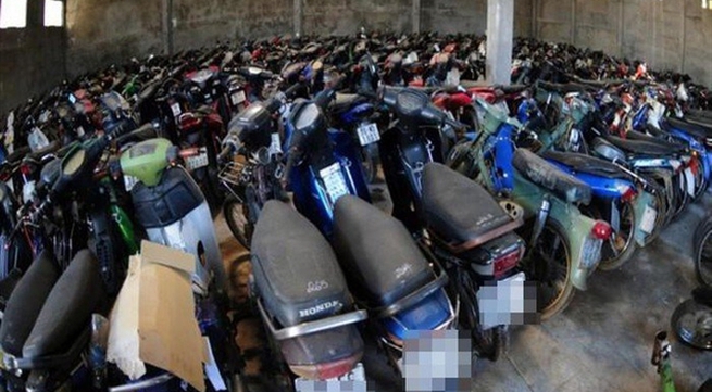 Police propose auctioning seized vehicles
