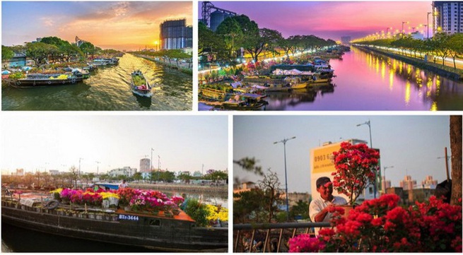 Tet flower market opens in Ho Chi Minh City