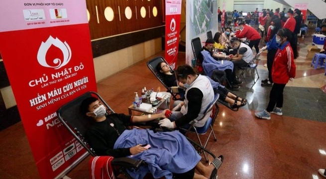 “Red Sunday” blood donation campaign launched in Hanoi