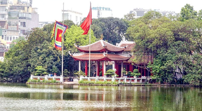 Ngoc Son Temple - a sacred temple in Hanoi