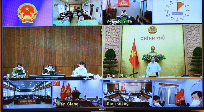 Kien Giang, Tien Giang must contain COVID-19 by September 30: PM