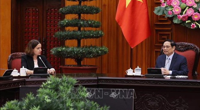 Prime Minister Pham Minh Chinh receives Australian Ambassador