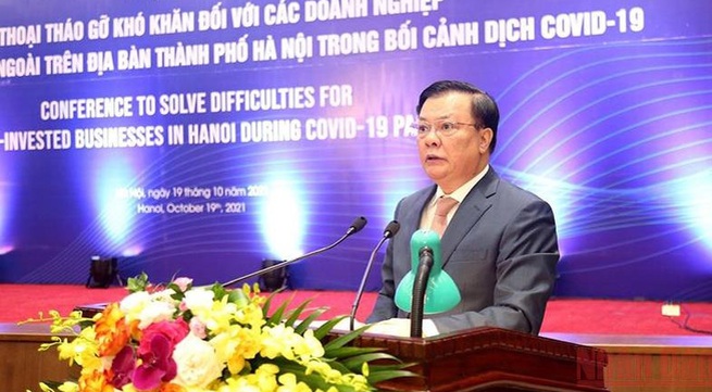 Hanoi holds dialogue to address difficulties for FDI enterprises