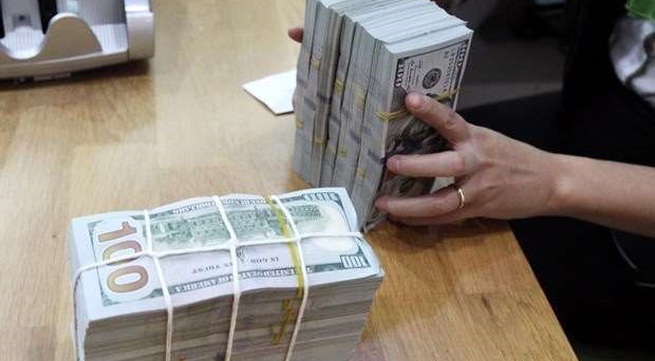 Reference exchange rate down 10 VND at week’s beginning