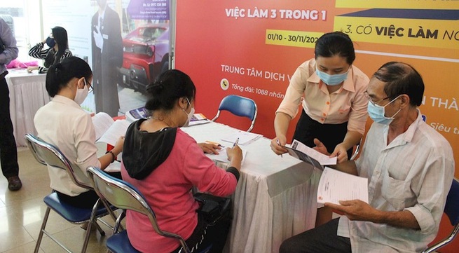 Job opportunities introduced to pandemic-affected labourers in Ho Chi Minh City