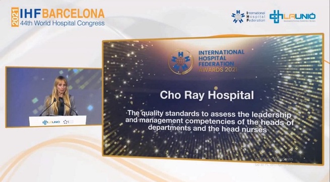Cho Ray Hospital receives honourable mention at International Hospital Federation awards