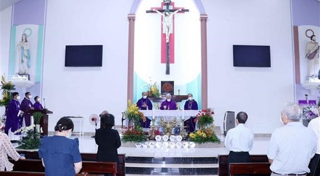 Catholics in Ho Chi Minh City commemorate deceased victims of COVID-19
