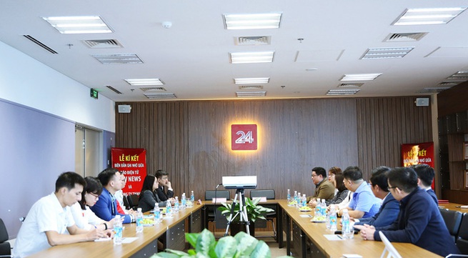 The electronic newspaper VTV News signed a MoU with Seefahrer Co., Ltd