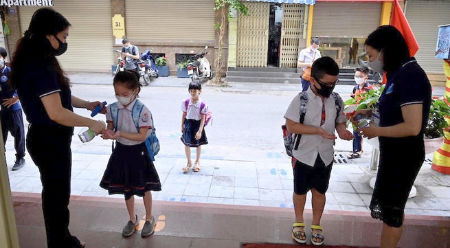Students in 61 provinces, cities to return to school next week