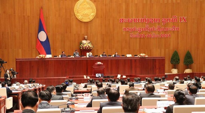 Lao NA approves list of new Government members