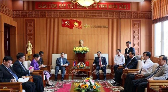 Quang Nam, Laos’ southern localities promote cooperation