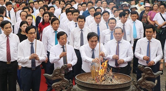 Ceremony in Phu Tho commemorates legendary ancestors of Vietnam