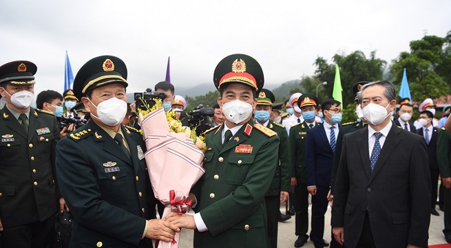 Chinese Defence Minister welcomed in Quang Ninh