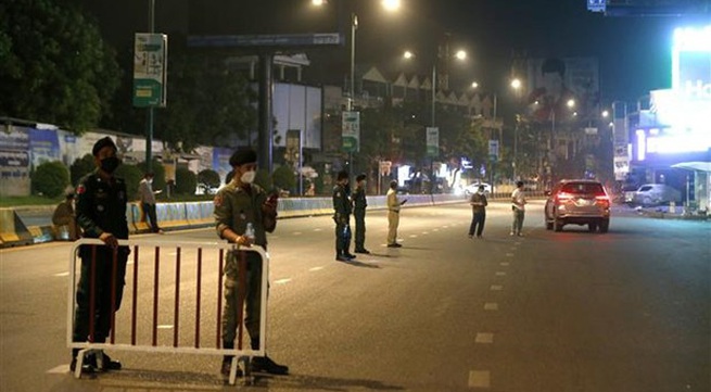 Cambodia imposes two-week lockdown on Phnom Penh