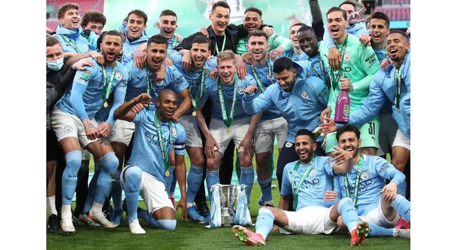 Man City win record-equalling fourth straight League Cup
