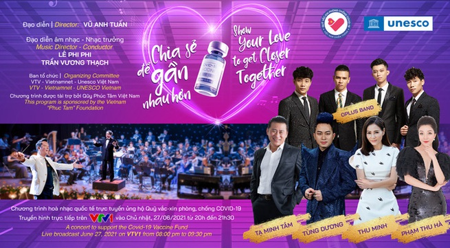 Special online symphonic concert to support COVID-19 Vaccine Fund