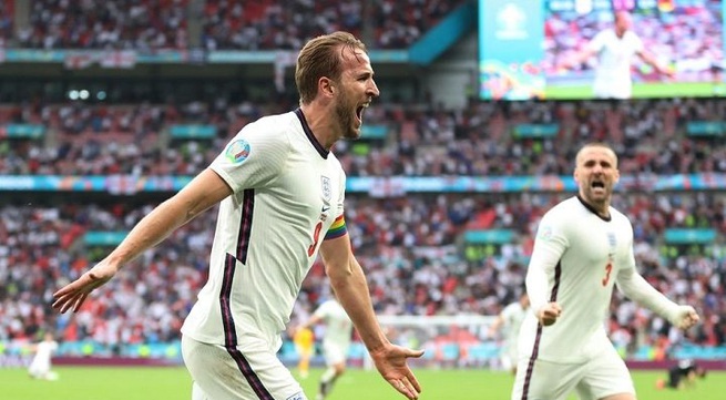 England beat Germany 2-0 to move into Euro 2020 last eight