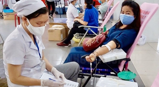 Nearly 425,000 blood units collected since year’s beginning