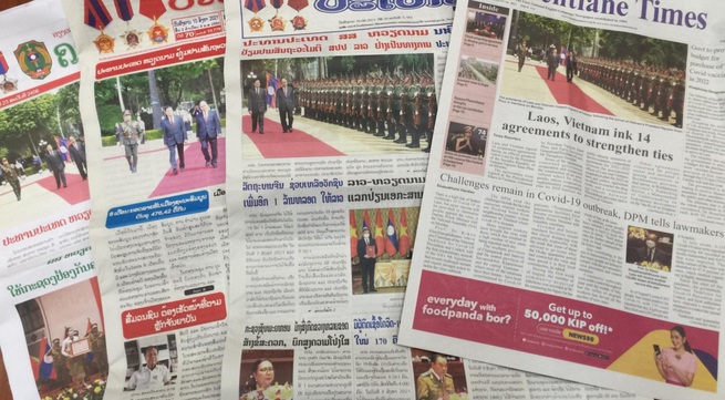 Lao media highlights success of visit by Vietnamese State leader