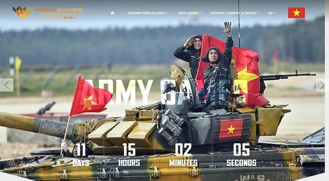 Vietnam to launch trilingual website on Army Games