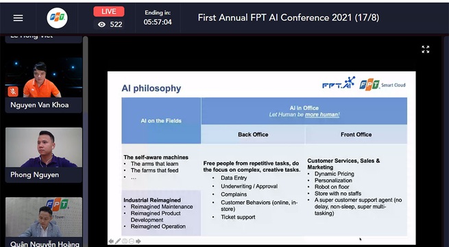 FPT hosts FPT AI Conference 2021