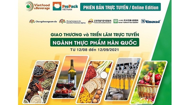 Virtual expo to connect food and beverage businesses from Vietnam and ROK