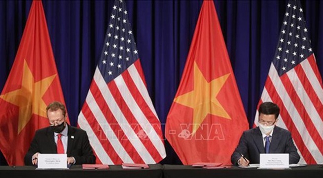 Agreement on new location of U.S. Embassy in Vietnam signed
