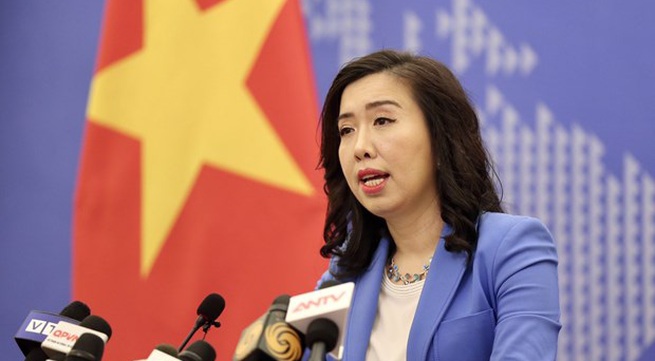 Vietnam opposes East Sea claims inconsistent with international law: spokesperson