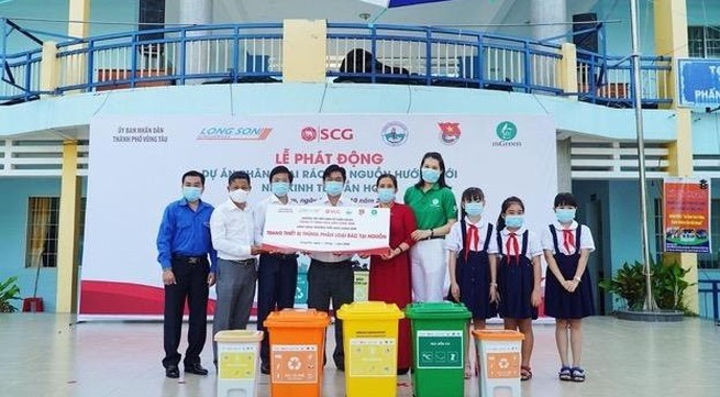 The young generation joins waste segregation challenges