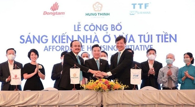 Three Vietnamese groups launch affordable housing initiative for workers
