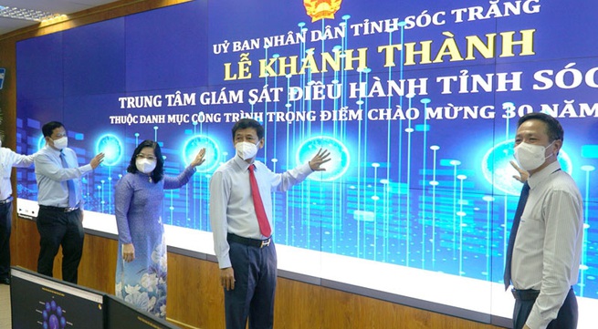 Soc Trang Provincial Operation and Supervision Centre launched