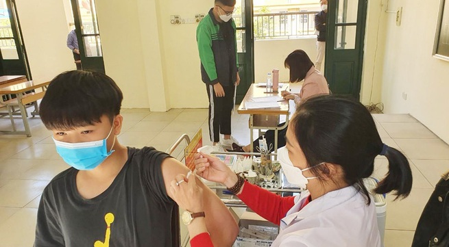 Over 87% of Hanoi children aged 12-17 vaccinated against COVID-19