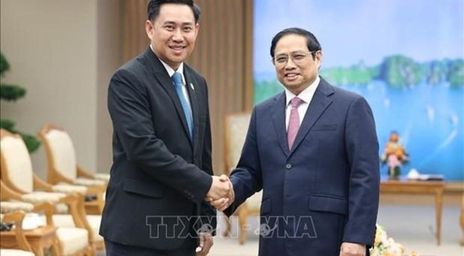 Prime Minister receives Minister - Head of Lao Prime Minister’s Office