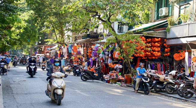 Hanoi's Old Quarter comes alive ahead of Halloween