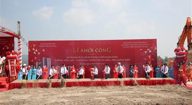 Quang Ninh begins construction of social housing project with nearly 1,000 apartments