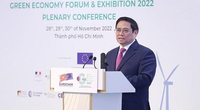 PM attends Green Economy Forum & Exhibition